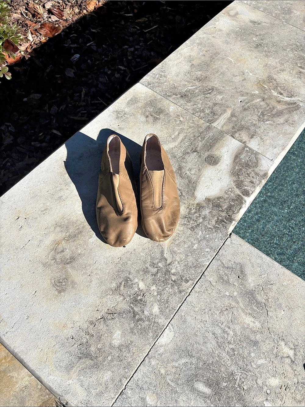 BLOCH tan super jazz shoe